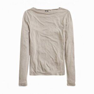 J. Crew Collection sheer wool-blend long-sleeve T-shirt Size XS